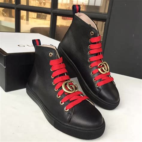 black leather gucci replica men shoes|knock off gucci tennis shoes.